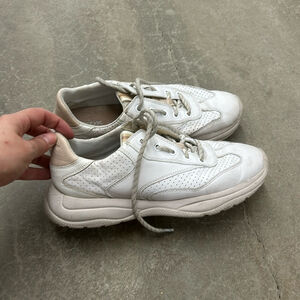 Geox respira white sneaker